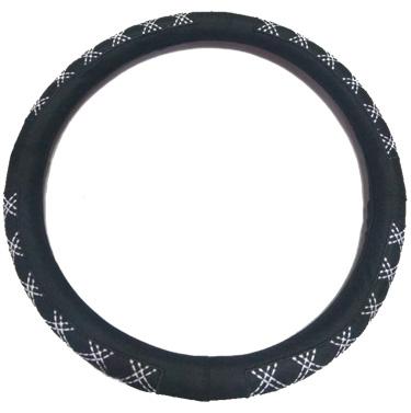 Gambar Cover steer sarung stir mobil universal bahan kain motif jahit - Putih dari JM×Collection undefined Tokopedia