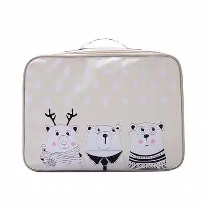 Gambar Tas travel pendamping koper PRINTED edition / PRINTED TRUNK BAG - THREE BEARS dari zetaolshop82 undefined Tokopedia