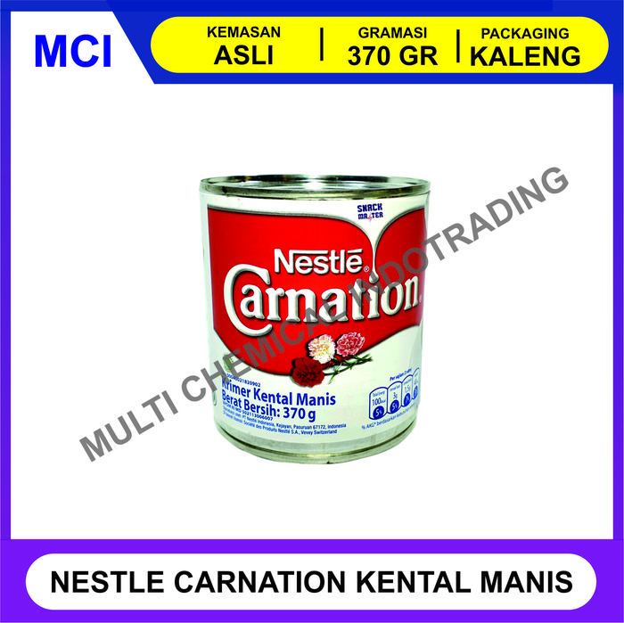 Gambar NESTLE CARNATION 370 GR / SUSU KENTAL MANIS dari Multi Chemical Indotrading undefined Tokopedia
