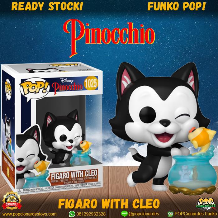 Gambar Funko POP! Disney - Pinocchio - Figaro Kissing Cleo Anniversary #1025 dari Funko POPCionardes undefined Tokopedia