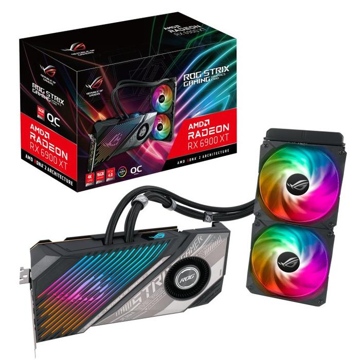 Asus Rog Strix Lc Gaming Rx 6900 Xt Liquid Cooler 16gb Gddr6