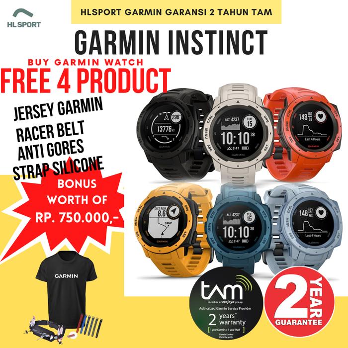 Jual Garmin Instinct Outdoor GPS Watch 