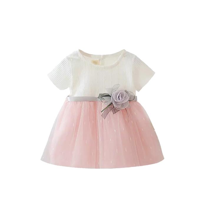 Gambar Nesya Mesh Dress / Terusan Bayi - Putih, 18-24 Bulan dari Abby Baby undefined Tokopedia