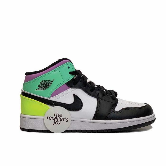 Nike Air Jordan Mid Pastel Multi (100% AUTHENTIC) 36