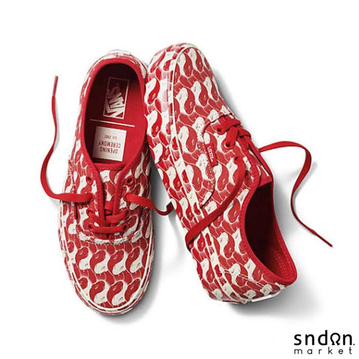 Authentic Checkerboard Red Checkered Platform Vans Vans