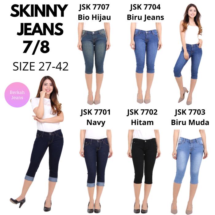 Jual Celana Jeans Pendek Skinny Jeans 7 
