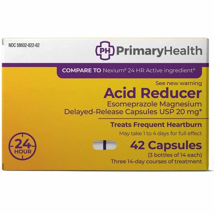 Gambar Primary Health 24 Hour Acid Reducer 42 Capsules Gastritis Maag GERD dari Lapak Louisa undefined Tokopedia