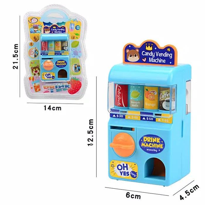 Gambar Mini Vending Machine Mini Candy Bar Machine Mini Jackpot /Mini Jackpot - MINI DRINK dari Flash Unik undefined Tokopedia