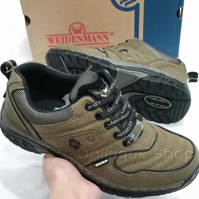 Gambar sepatu Weidenmann pria Commander 01 original - Com 07 olive, 39 dari OniriqueShop undefined Tokopedia