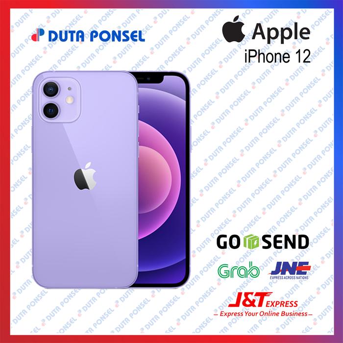 Gambar Apple Iphone 12 128GB Garansi Resmi - Handphone - Ungu, 128 gb dari Duta Ponsel Pekanbaru_NEW undefined Tokopedia