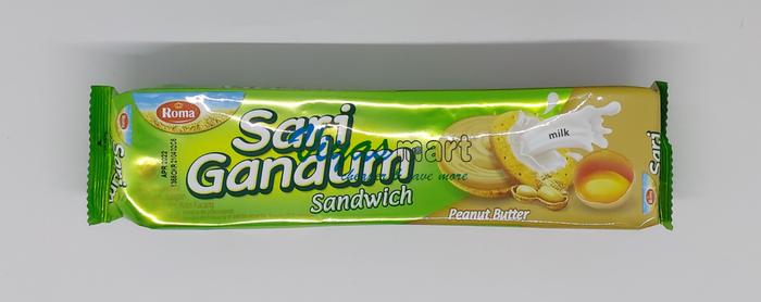 Gambar Roma Sari Gandum Sandwich Coklat / Kacang 115gr - Kacang dari Viyas Mart undefined Tokopedia