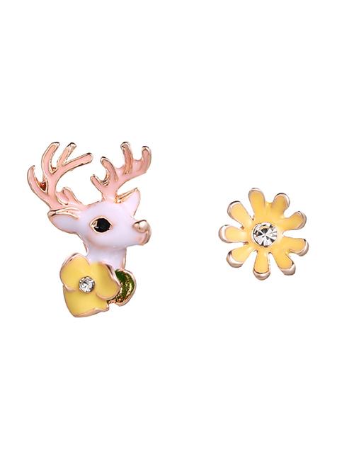 Gambar LRC Anting Tusuk Fashion Animal Fruit Drop Oil Alloy K18705 - Fawn dari Toko Aksesoris Online undefined Tokopedia