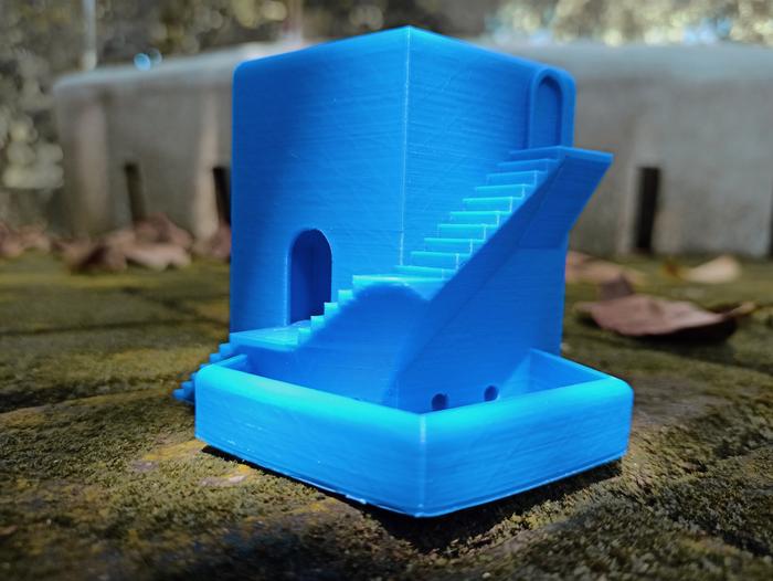 Gambar Pot Sukulen Tower Planter - 3D Printing - Biru dari 3D Invention undefined Tokopedia