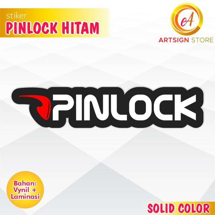 Sticker Pin Lock Jual tiker Pinlock / Stiker Visor Pinlock / Sticker Visor Pinlock 6cm ...