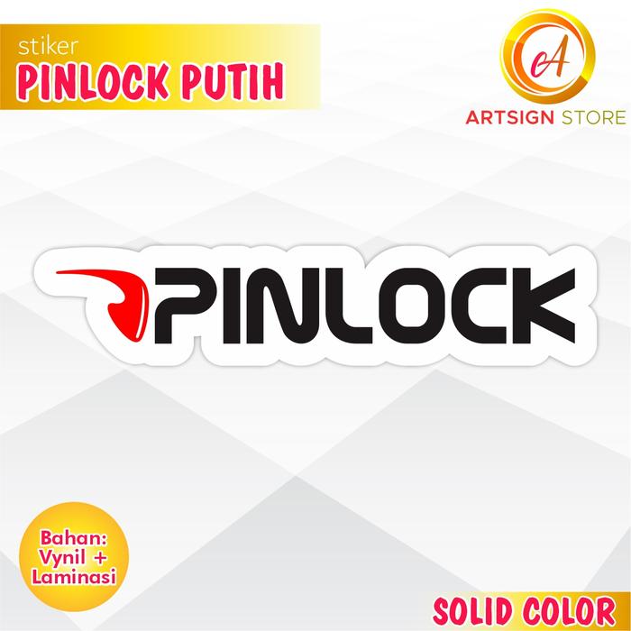 Sticker Pin Lock Jual tiker Pinlock / Stiker Visor Pinlock / Sticker Visor Pinlock 6cm ...