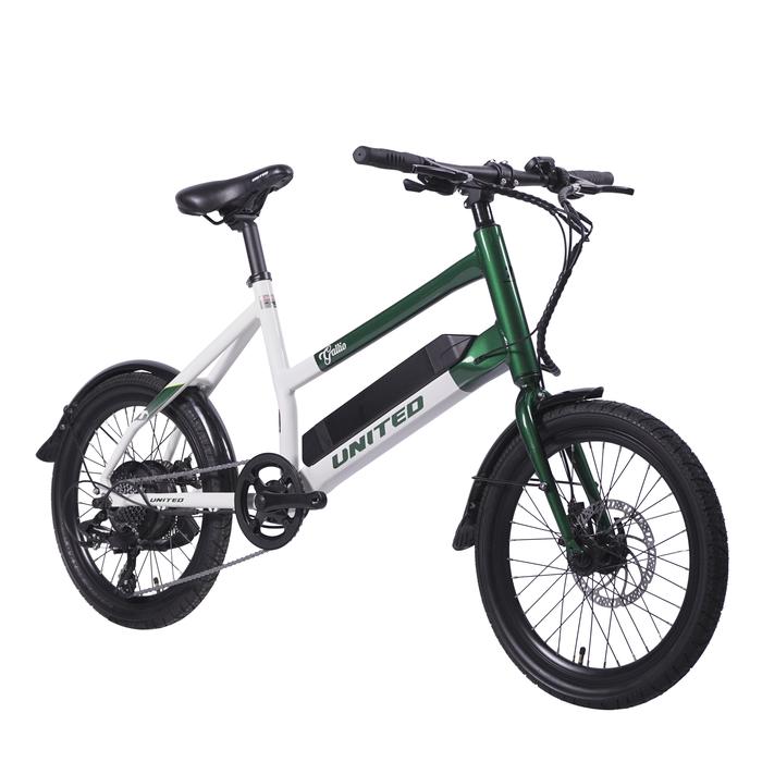 Promo United Bike Sepeda Listrik E-CTB AL 20-8 SP E-BIKE U GALLIO (20) GN-WH Cicil 0% 3x - Kab. Bogor - Atr Cycling-united Bike | Tokopedia