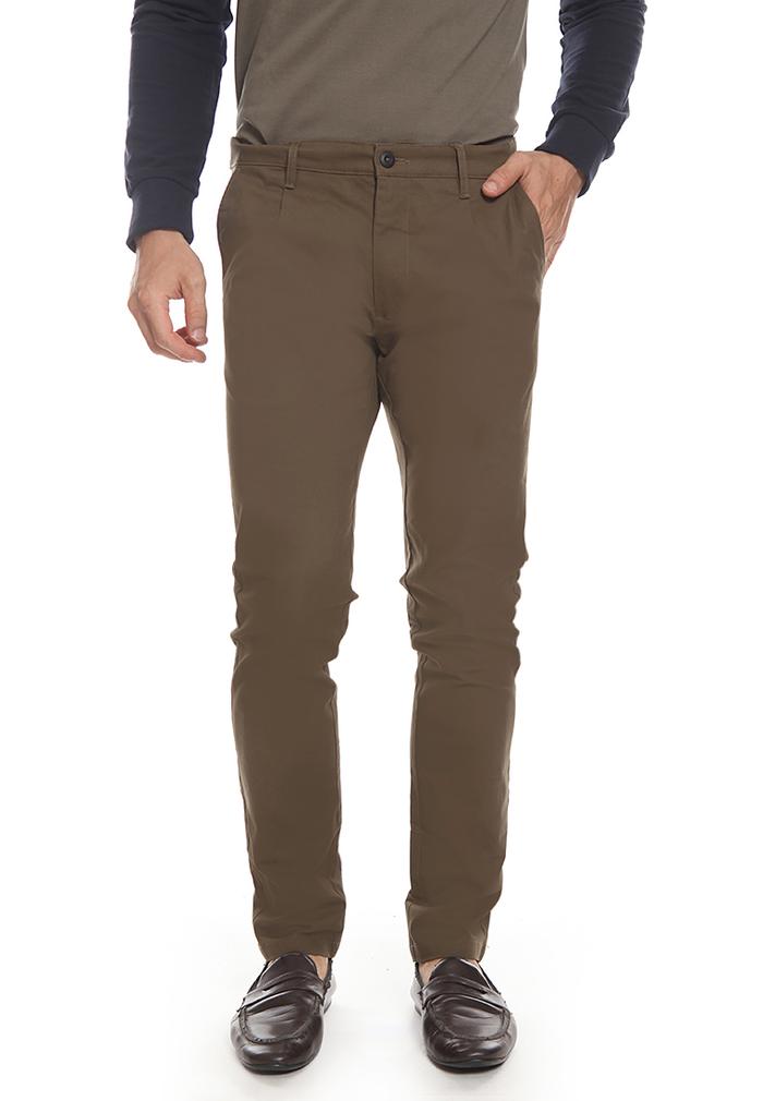 Gambar MOC Celana Panjang Pria Casual SLIM FIT Vuron Bestbuy-Olive - 36 dari MOC Indonesia undefined Tokopedia