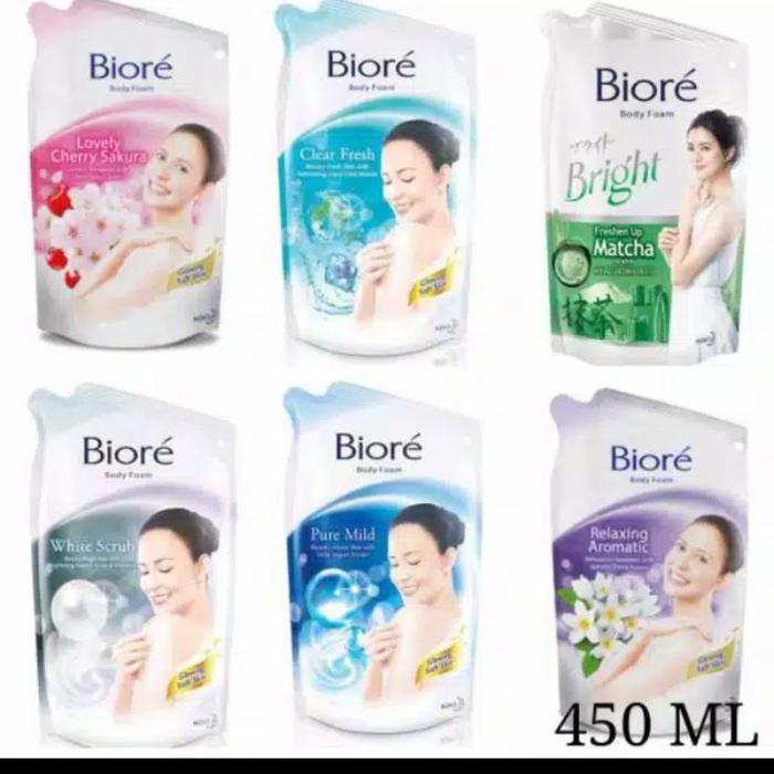 Biore Body Foam Bright