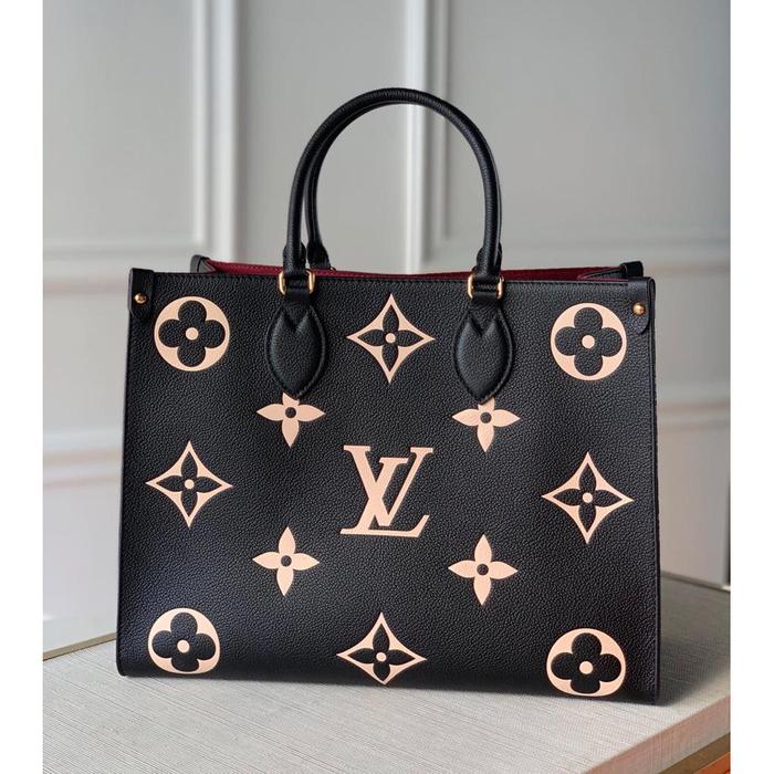 Jual L V Onthego On The Go Tote Black Monogram Empreinte Leather MM 34cm -  Jakarta Utara - Luxpreloved | Tokopedia