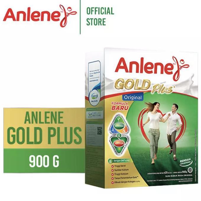 Gambar Anlene Gold Plus Original / Plain 900gr 900g terjamin dari julkashop undefined Tokopedia