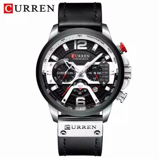 Gambar Jam Tangan Pria Curren Terkeren - Black dari Amiira Official undefined Tokopedia