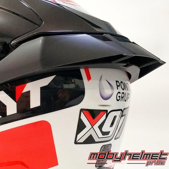 Gambar Spoiler Helm KYT Vendetta 2 . Falcon - 3D GPR - Clear.Dark - Spoiler Doff dari Mas Ge' undefined Tokopedia