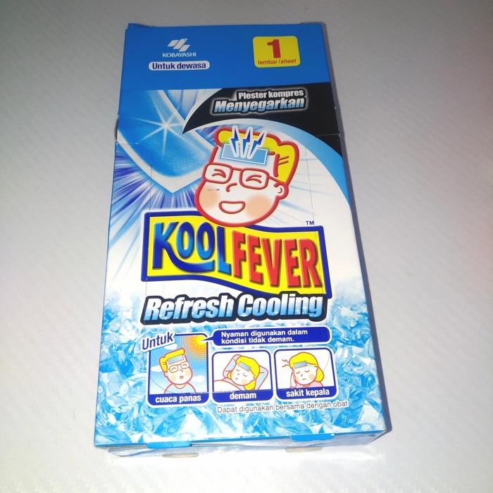 Jual Koolfever Kool Fever Kompres Demam Dewasa 1 Lembar Mirip Bye Bye Fever Kota Medan Untung Ada Obat Tokopedia