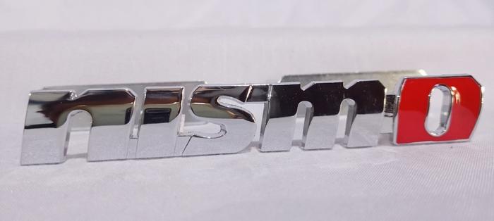Gambar Emblem Logo Grill Mobil Sporty Bahan Besi Sistem Baut - nismo dari mayahelm undefined Tokopedia