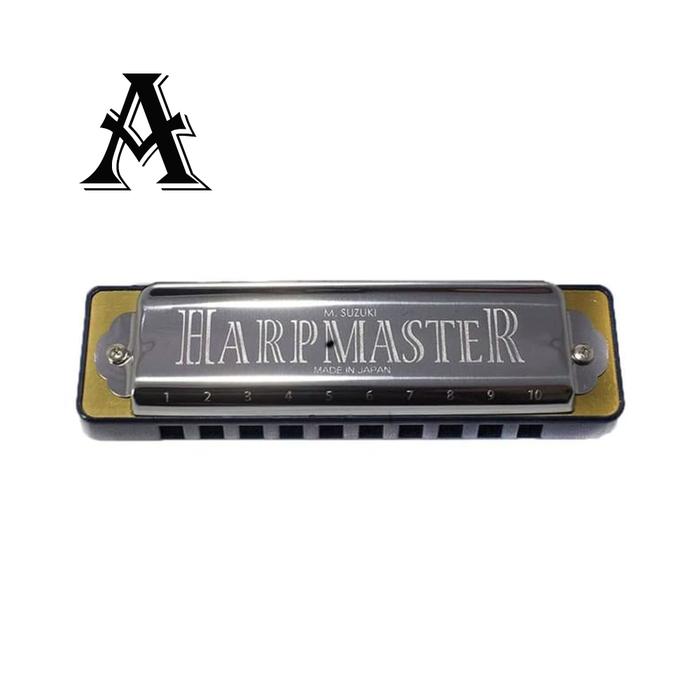 Gambar SUZUKI HARPMASTER HARMONICA DIATONIC 10H MR-200 - Key A dari MG Music Indonesia. undefined Tokopedia