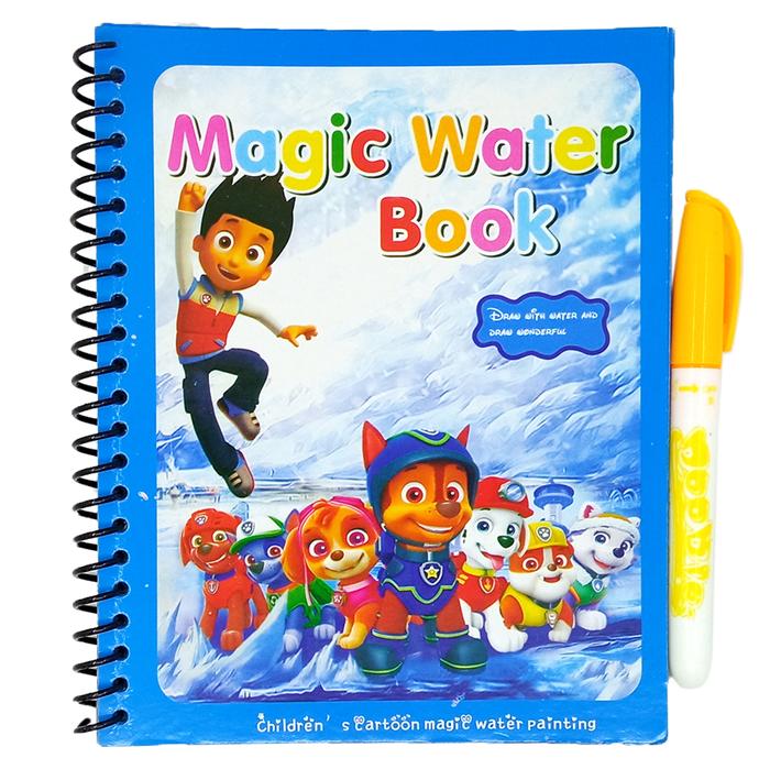 Gambar Magic Water Book Mainan Buku Mewarnai Anak Dengan Pena Air - Paw Patrol dari Grandia Shop undefined Tokopedia