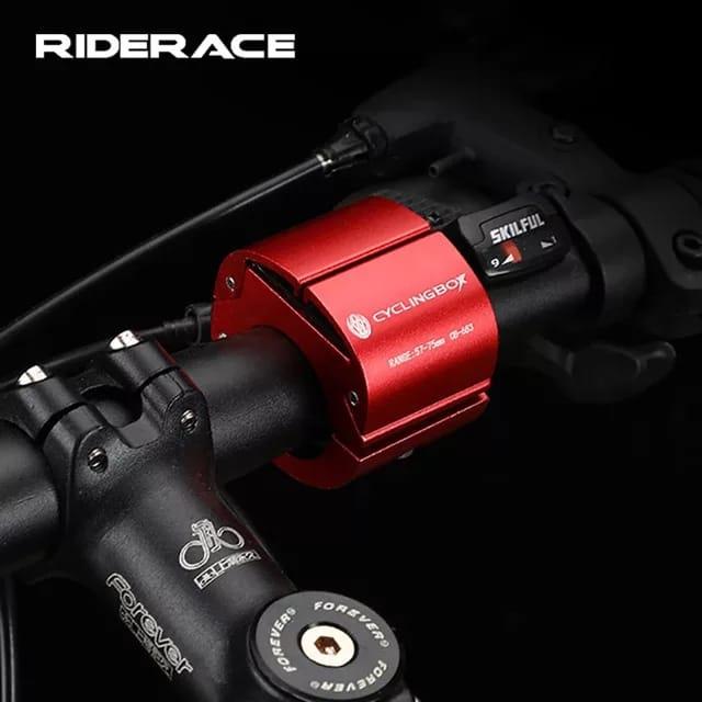 Gambar BICYCLE RING ALLUMUNIU ALLOY MOBILE PHONE BRACKET RIDING PHONE HOLDER - Merah dari cocobikeshop undefined Tokopedia