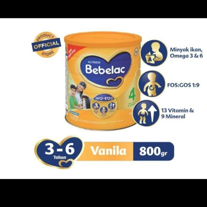Gambar BEBELAC 4 Madu / Vanilla 800gr - Vanila-82761 dari Balina Store undefined Tokopedia