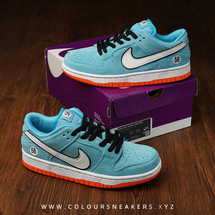 Nike Sneaker Sb Dunk Low Gulf Nike SB Dunk Low Club 58 Gulf Sz