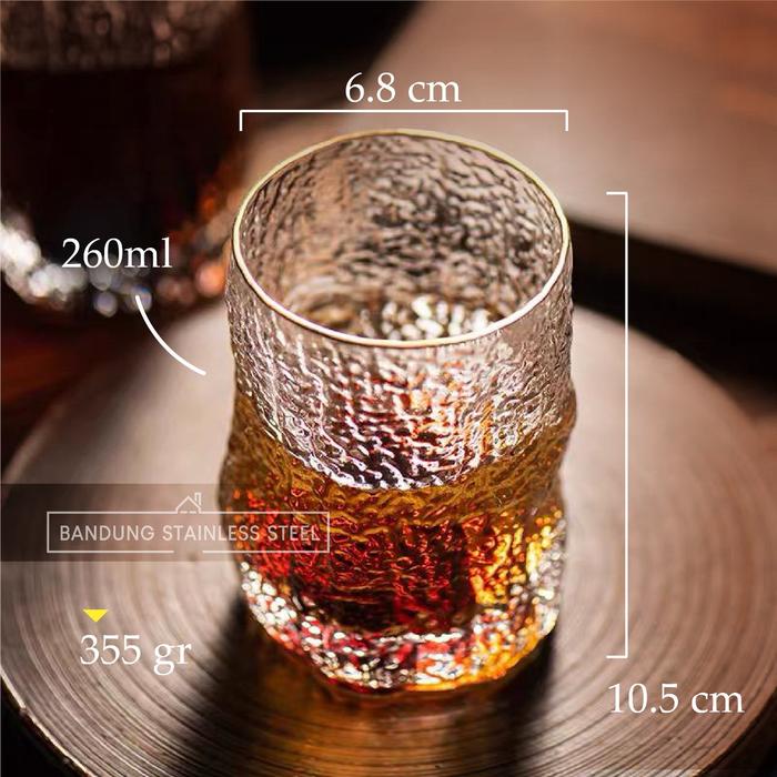 Gambar Vintage Retro Gelas Kaca Kristal Gelas Estetik Aesthetic Unik Cantik P - 260ml ring mas dari Bandung Stainless Steel undefined Tokopedia