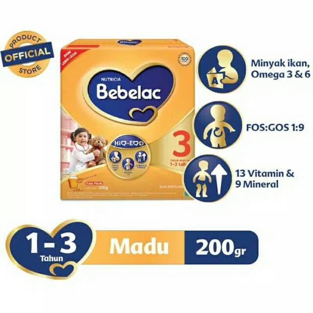 Gambar Bebelac 3 Madu 200gr dari Balina Store undefined Tokopedia