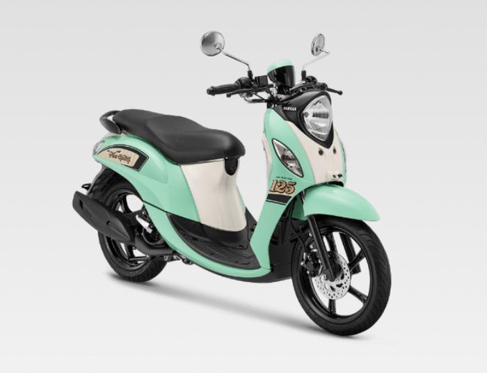 Gambar Yamaha Fino 125 Sporty - Biru Muda dari YamahaSIM undefined Tokopedia