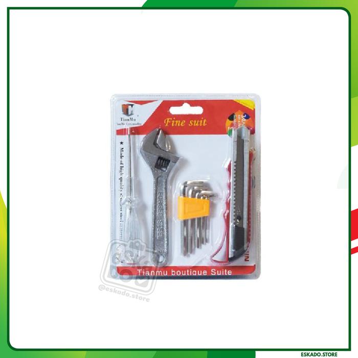 Gambar Tianmu Tool Kits Set Perkakas Tangan Set - TM 552 dari eskado.store undefined Tokopedia