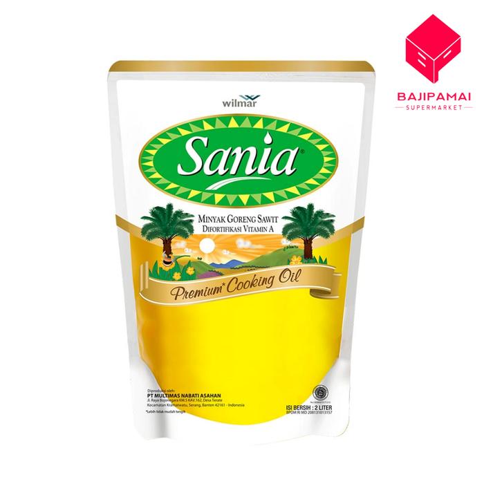 Gambar Sania Minyak Goreng Refill 2 Liter dari Baji Pamai supermarket undefined Tokopedia