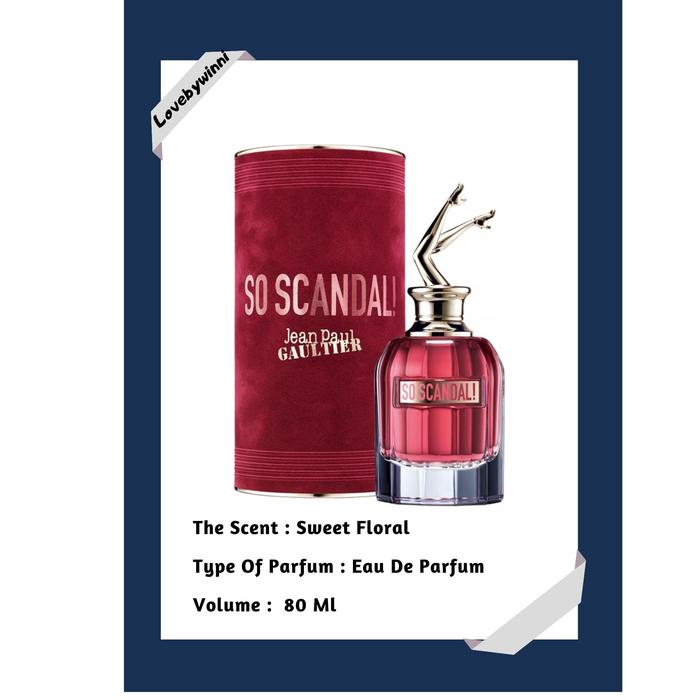 Jual J*an Paul Gaultier So Scandal EDP 