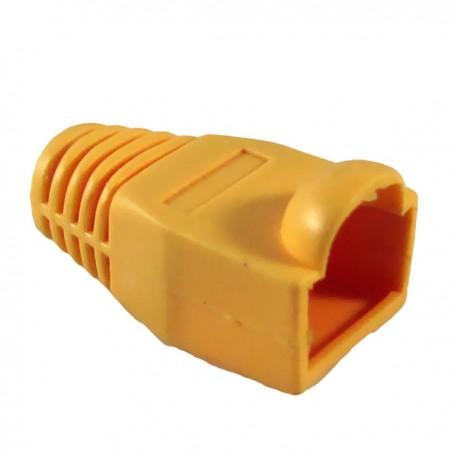 Gambar RJ45 8P8C LAN Modular Plug Cover Rubber - Kuning dari DigiWare Store undefined Tokopedia