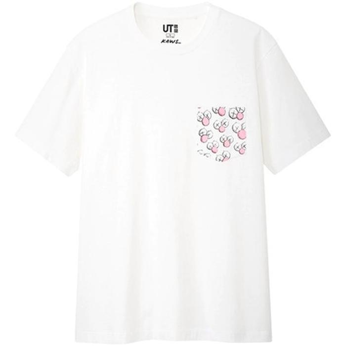 Gambar KAWS x Uniqlo BFF Pocket Tee (White) - S dari Volity Shop undefined Tokopedia