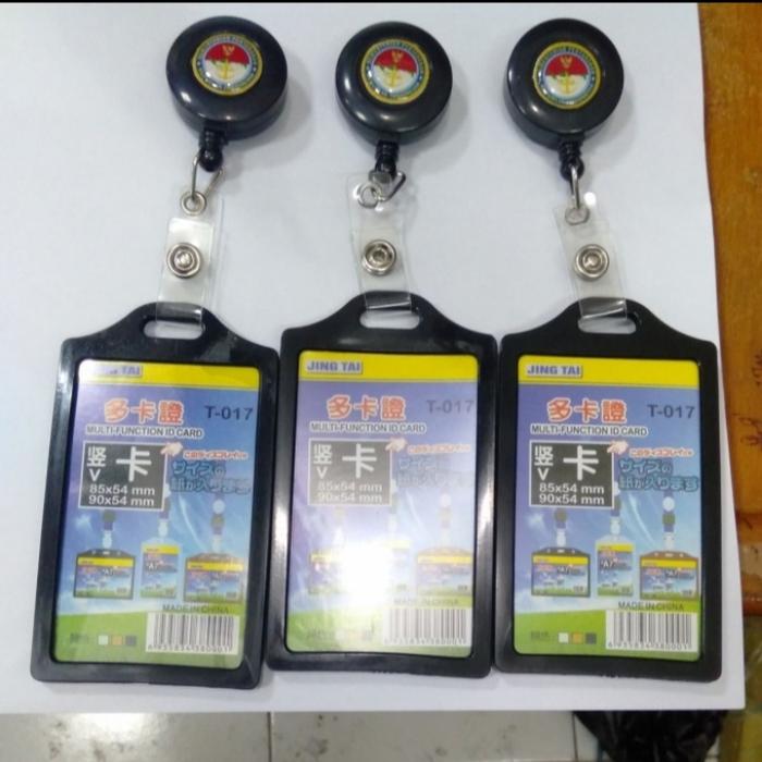 Gambar Yoyo + Cashing id card logo kementrian pertahanan (Kemhan) - Hitam dari Safana atribut undefined Tokopedia