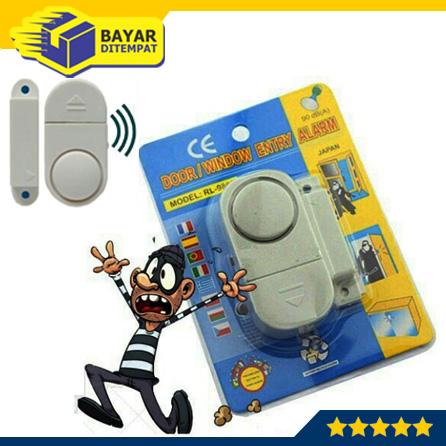 Gambar Alarm Pintu / Jendela Sederhana Anti Maling / Pencuri dari Maju Grosir undefined Tokopedia