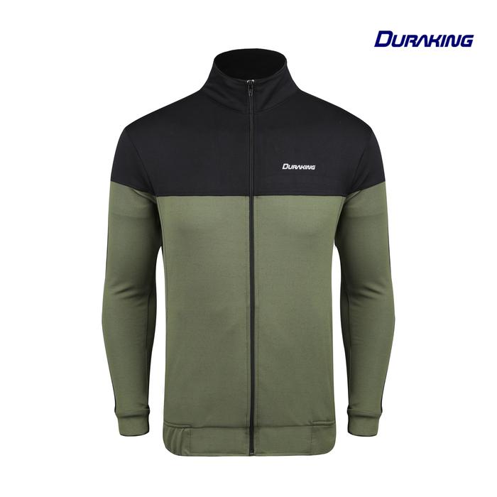 Gambar Duraking Pique Stripes Jacket - Army Green, XL dari Duraking Outdoor and Sports undefined Tokopedia