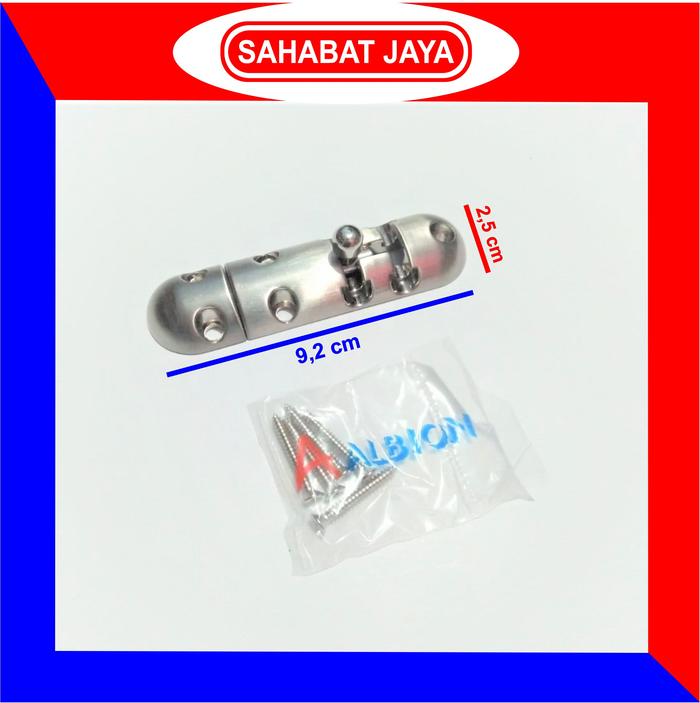 Gambar GRENDEL PINTU / SLOT PINTU / KUNCI PINTU - ALBION SILVER dari Sahabat Jaya Bangunan undefined Tokopedia