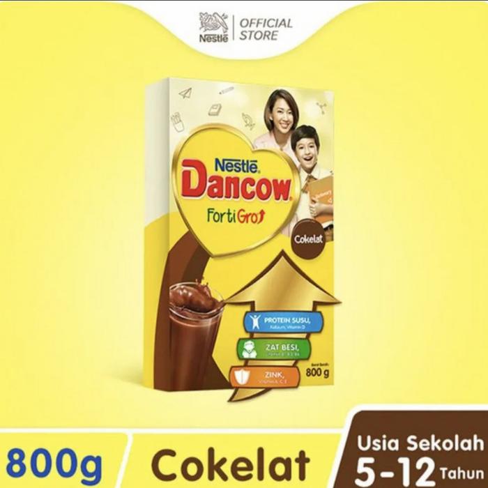 Gambar DANCOW FortiGro Instant Coklat Box 800gr / 800 gr - Kardus dari Shoppingyukkk undefined Tokopedia