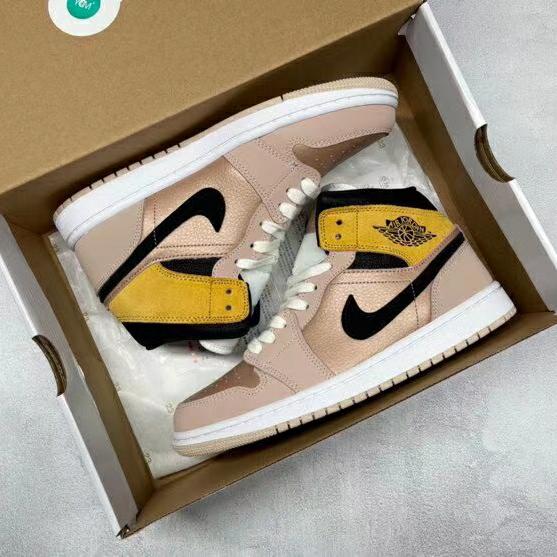 jordan mid particle beige