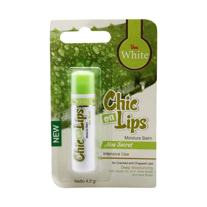 Gambar VIVA Chic On Lips Lip Balm ORI BPOM / Pelembab Bibir Moisture Balm - ALOEVERA dari AILIN KOSMETIK undefined Tokopedia