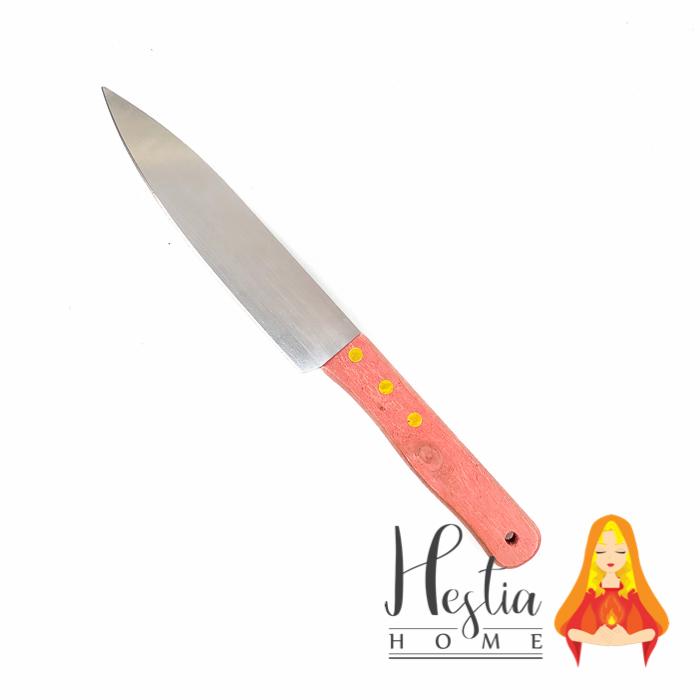 Gambar Pisau Dapur Slicer Knife Tajam Super Doll Gagang Kayu 4 5 6 7 8 Inch - 6 inch dari HESTIA HOME OFFICIAL undefined Tokopedia