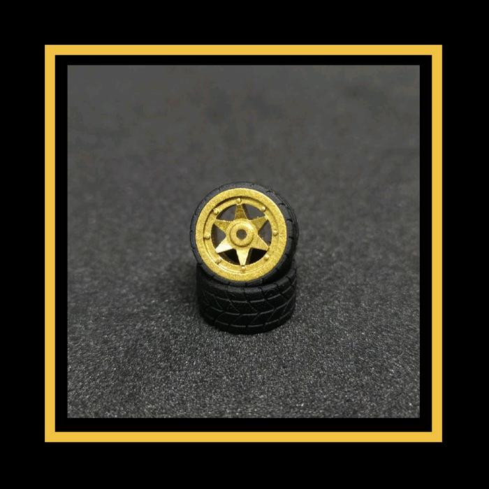 Gambar Ban Hotwheels Full Resin Bukan Karet Skala 64 Model GHKU 15 - Diameter 10 mm, Ban Tanpa As dari TokoGarasihwku undefined Tokopedia